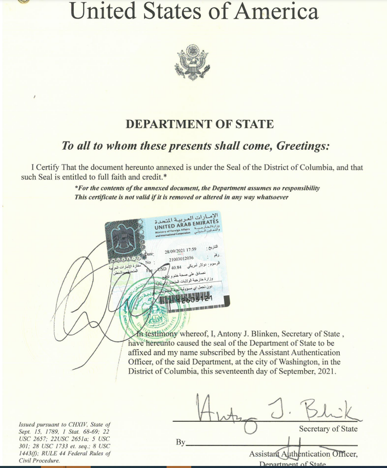 US Department Of State Verification & US UAE Consular.PNG