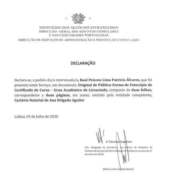 Ministry Of Foreign Affairs Certification - Portugal.PNG