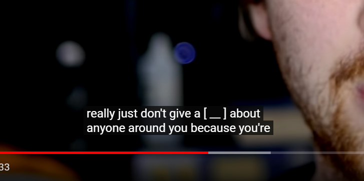 r/youtube - Why is Youtube censoring auto-generated subtitles?