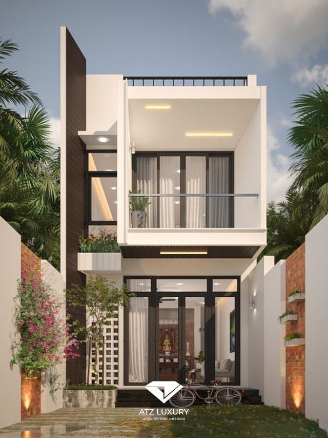 thiet ke nha 2 tang 6x17m dep