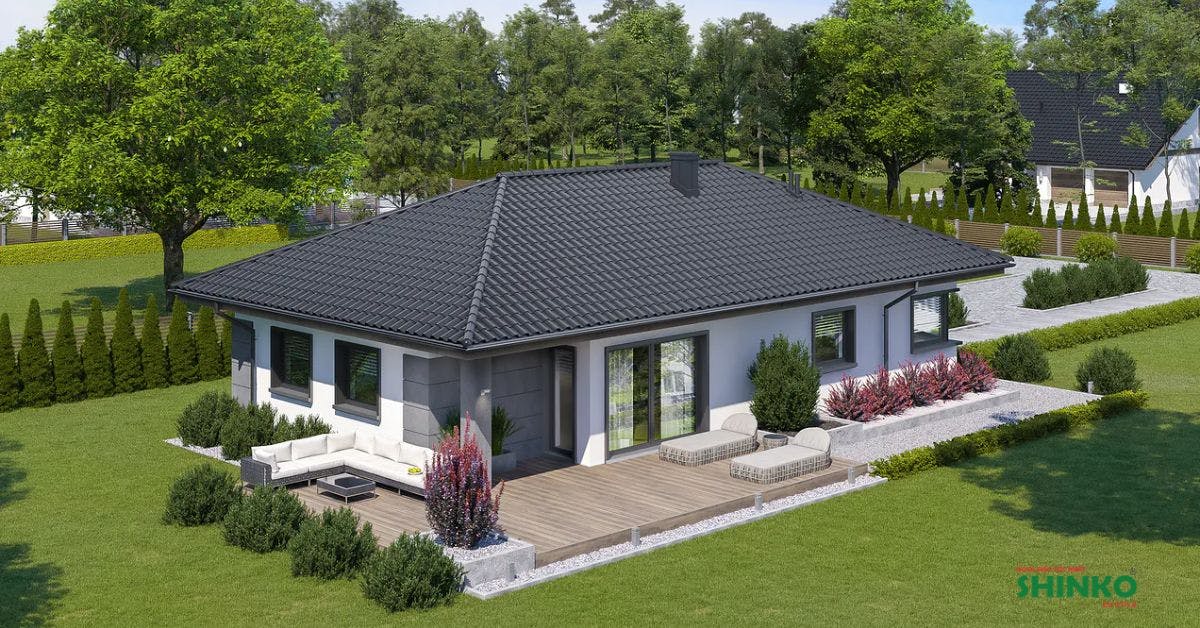 Mẫu nhà vườn cũng rất được nhiều gia đình Việt lựa chọn