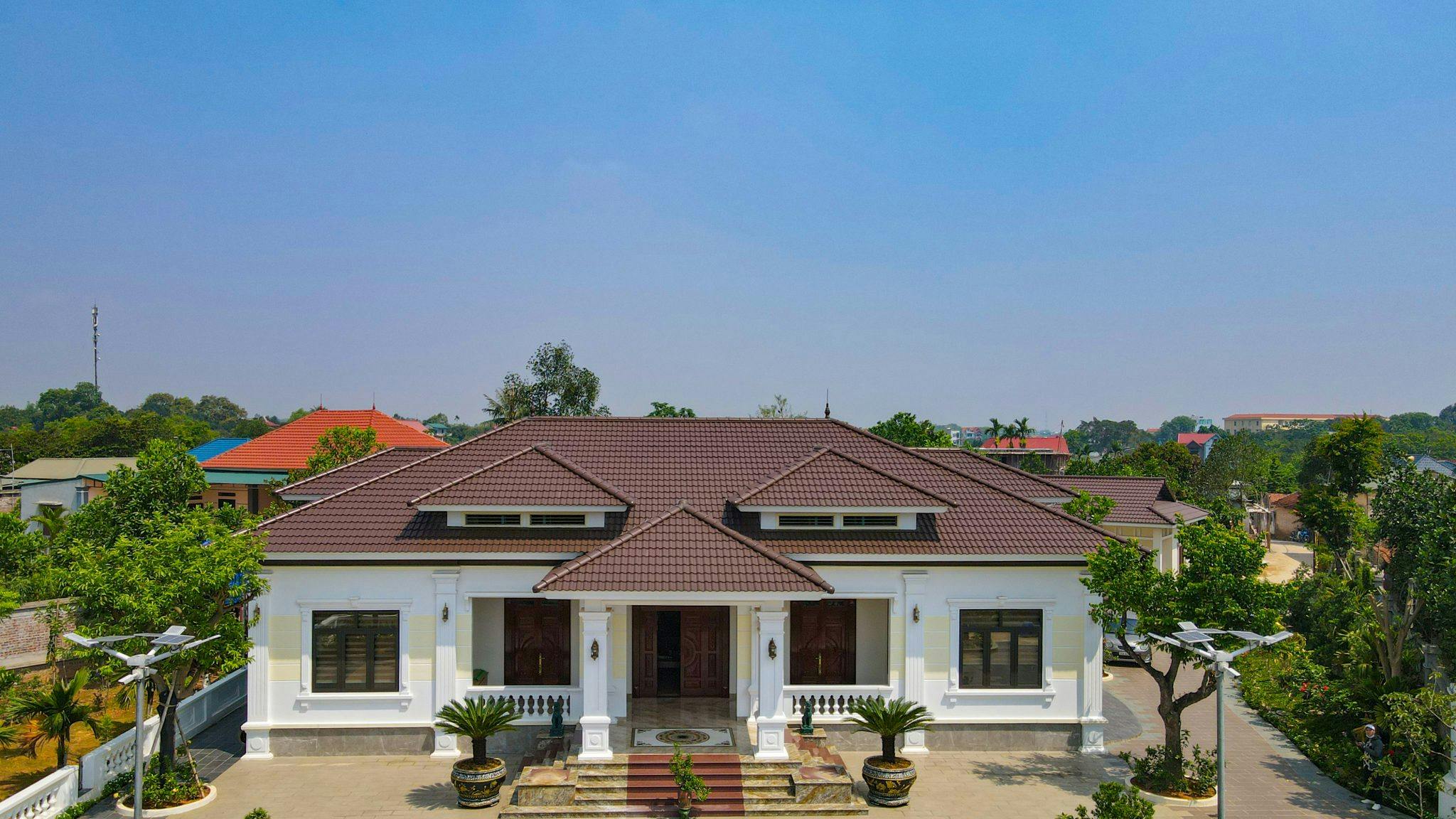 Mái ngói thanh lịch có thể tạo ra đa dạng phong cách