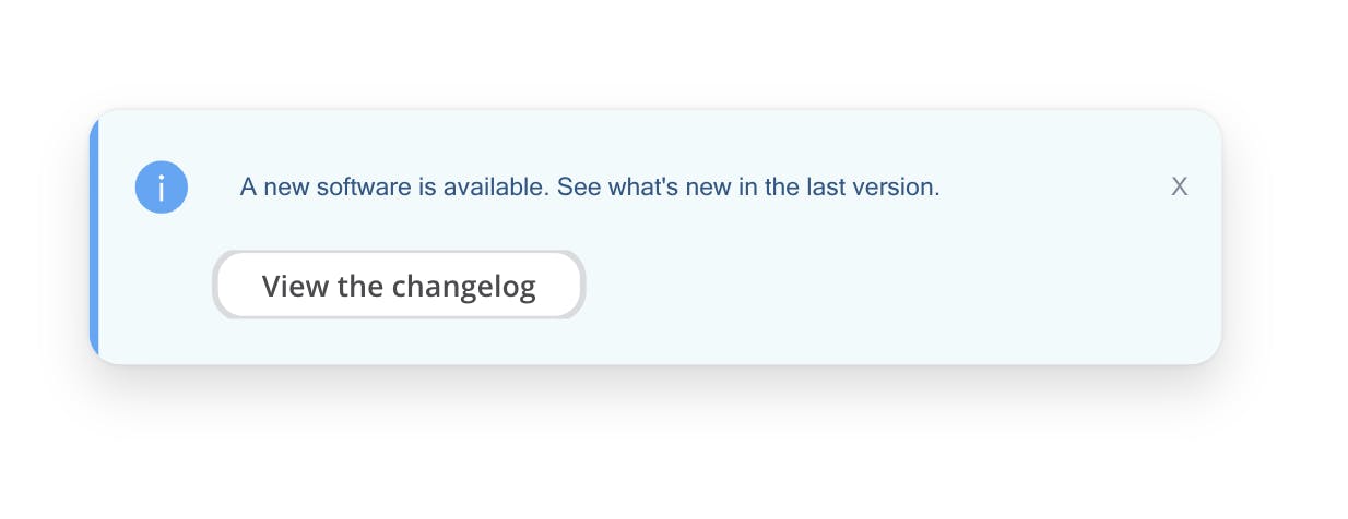 Info Popup with Button
