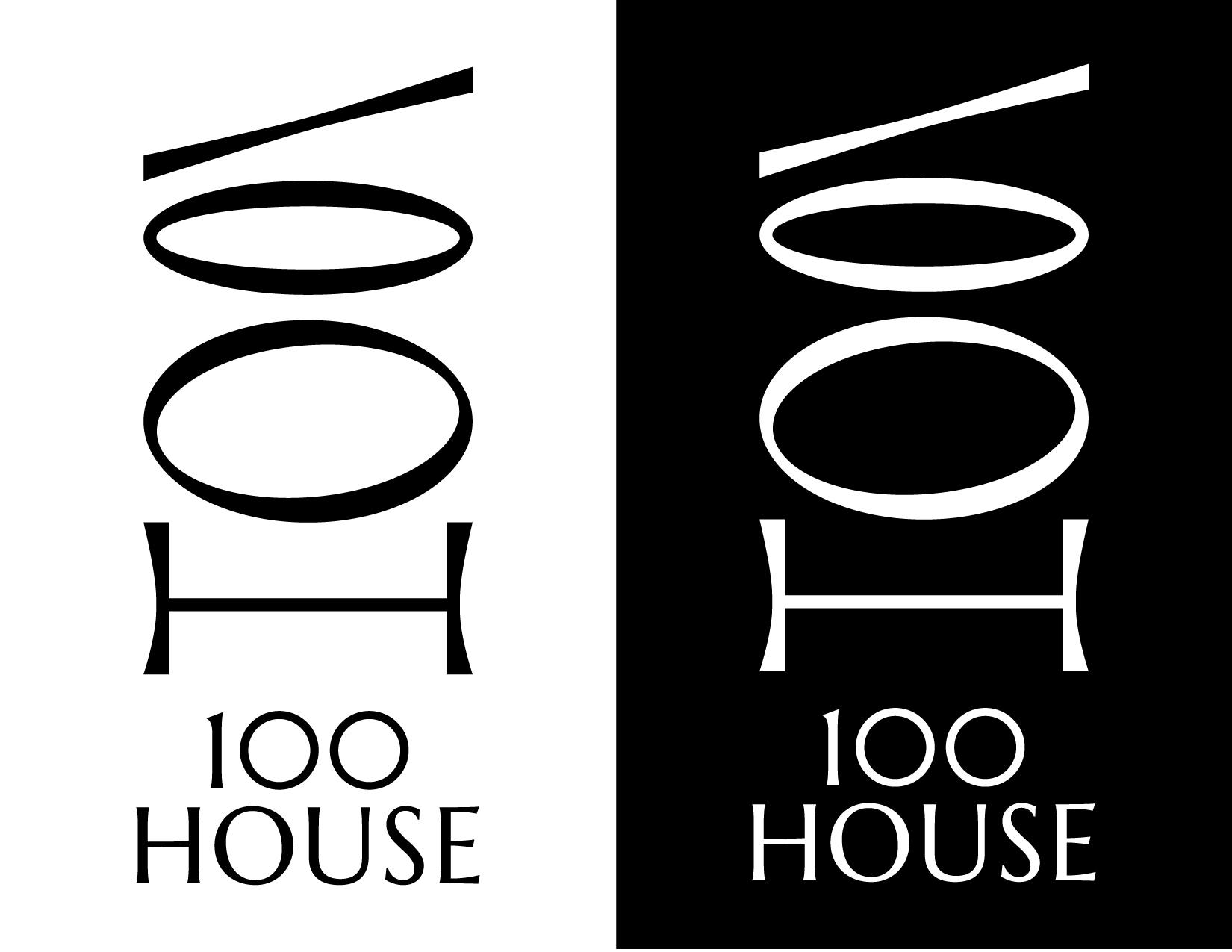 100 House - IconWordmark-BnW.jpg