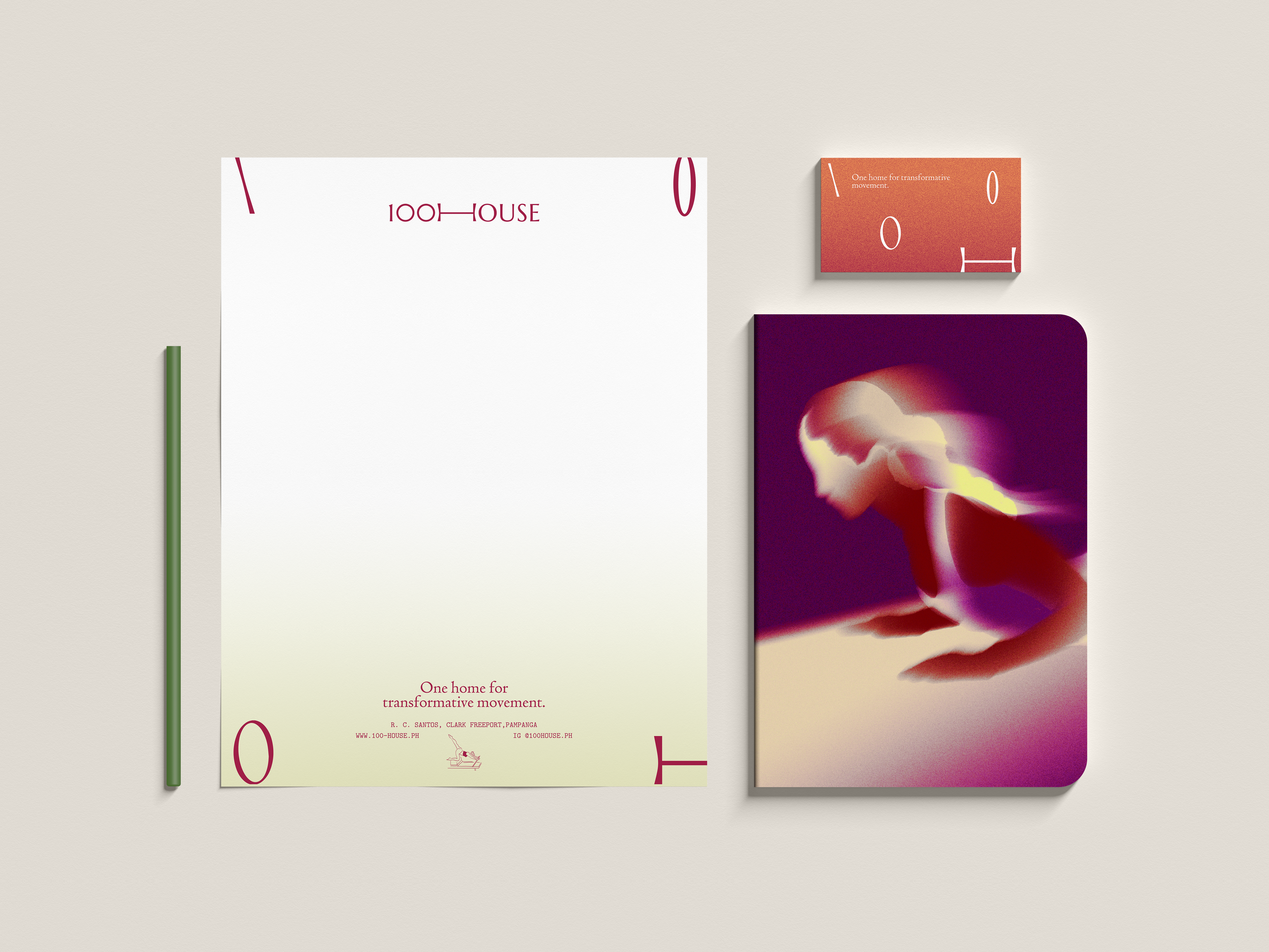 100 House - Stationery Set 03.png