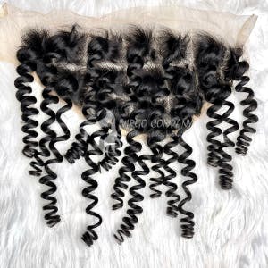 Deep wavy natural color 13x4 Frontal HD lace $75 - $150