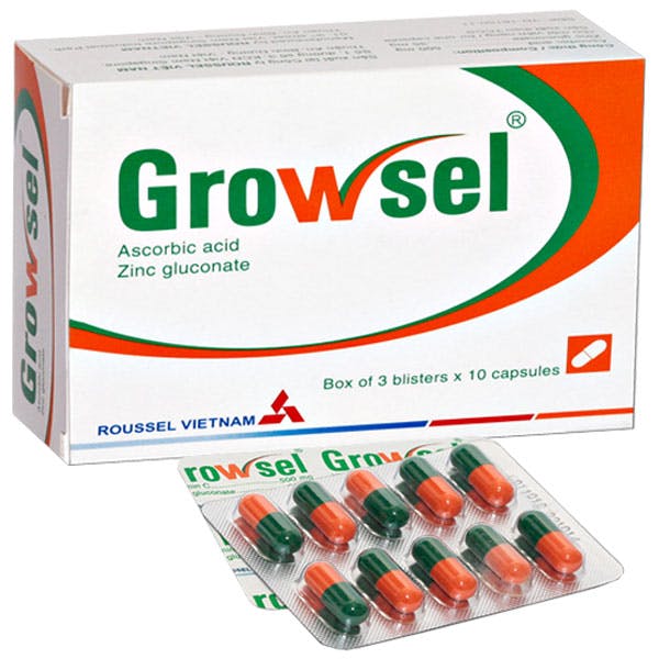 Thuốc uống trị mụn Growsel