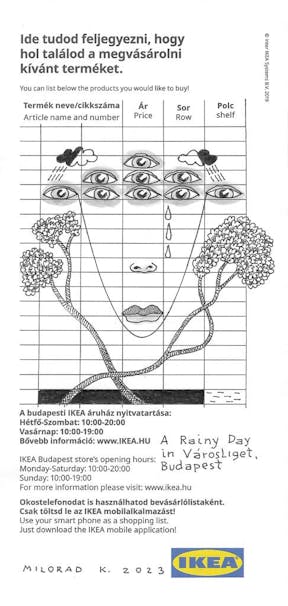 Ikea_Drawing_0002_100x210mm_A rainy day in Varosliget Budapest 2023.jpg