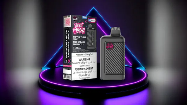 flavor beast vape have nicotine Flavour Beast Beast Mode Max Sic Strawberry Iced main image 1