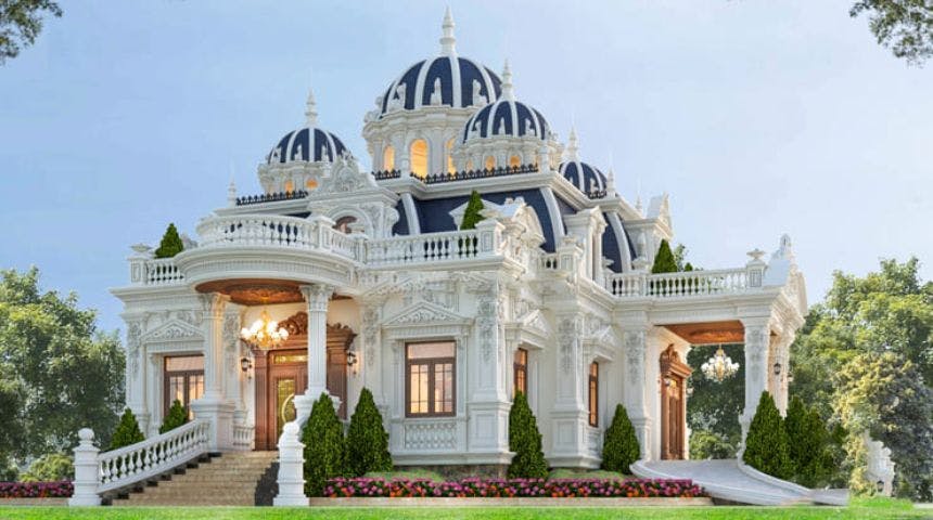 Ban ve biet thu vuon kieu Phap Co Dien 1 tang sang trong va quy phai o Ninh Binh 1.jpg