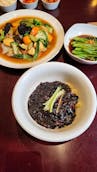 Jajangmyeon, Capcay, Kailan ca.jpg