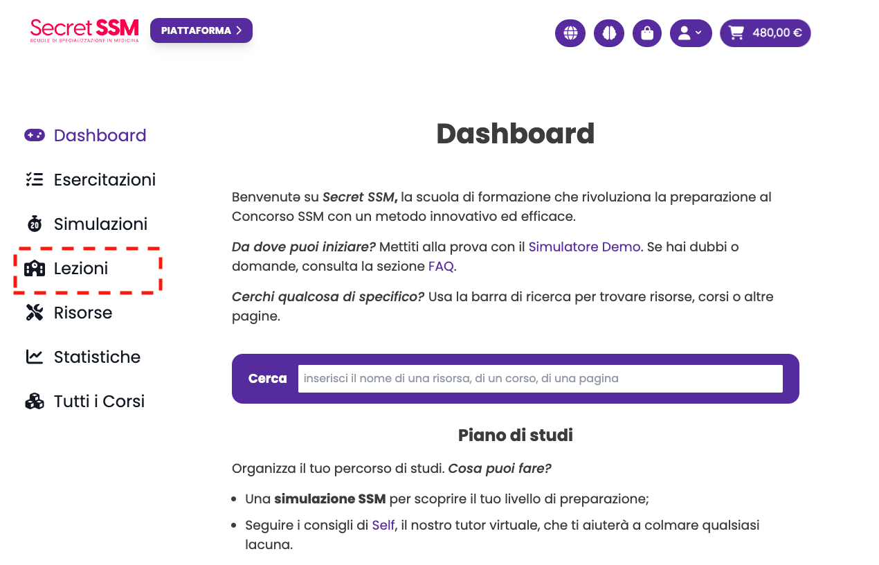 secret - piattaforma - menu.png