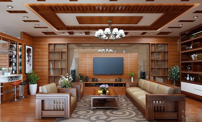 Sử dụng nội thất bằng gỗ mang đến sự sang trọng cho ngôi nhà của bạn