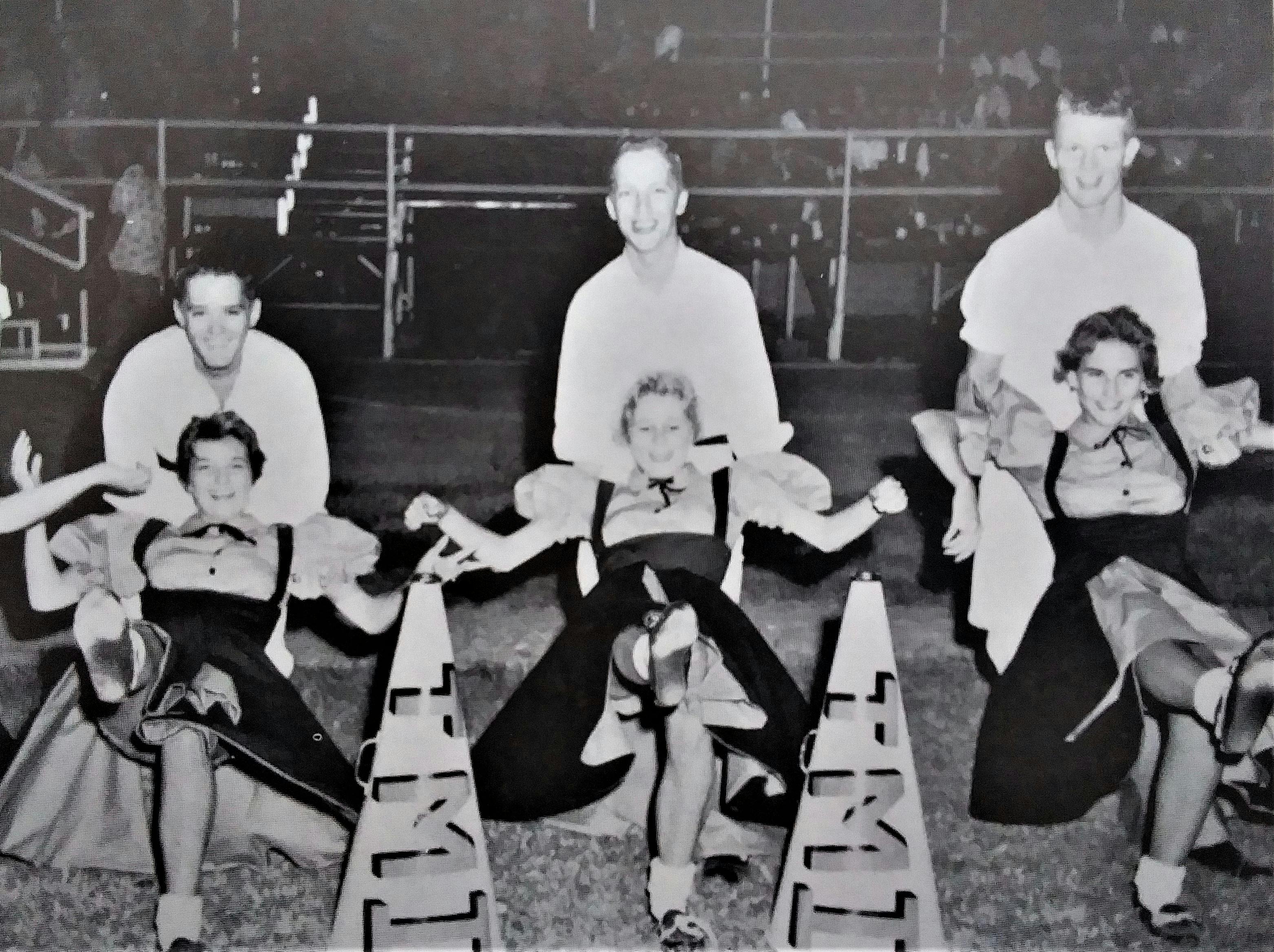 Olive Anne Musgrave cheerleader 1960 yearbook.jpg