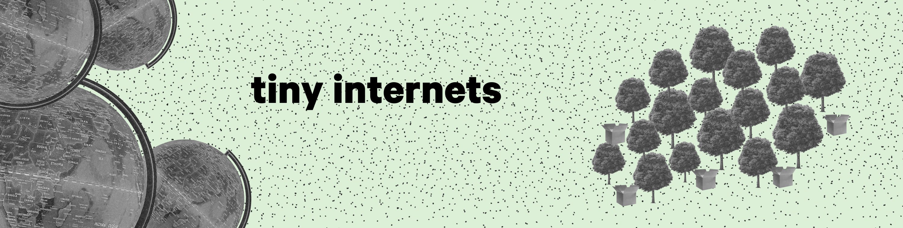 Thumbnail of tiny internets: sidewalks, geocaching, and more  ·  tiny internets