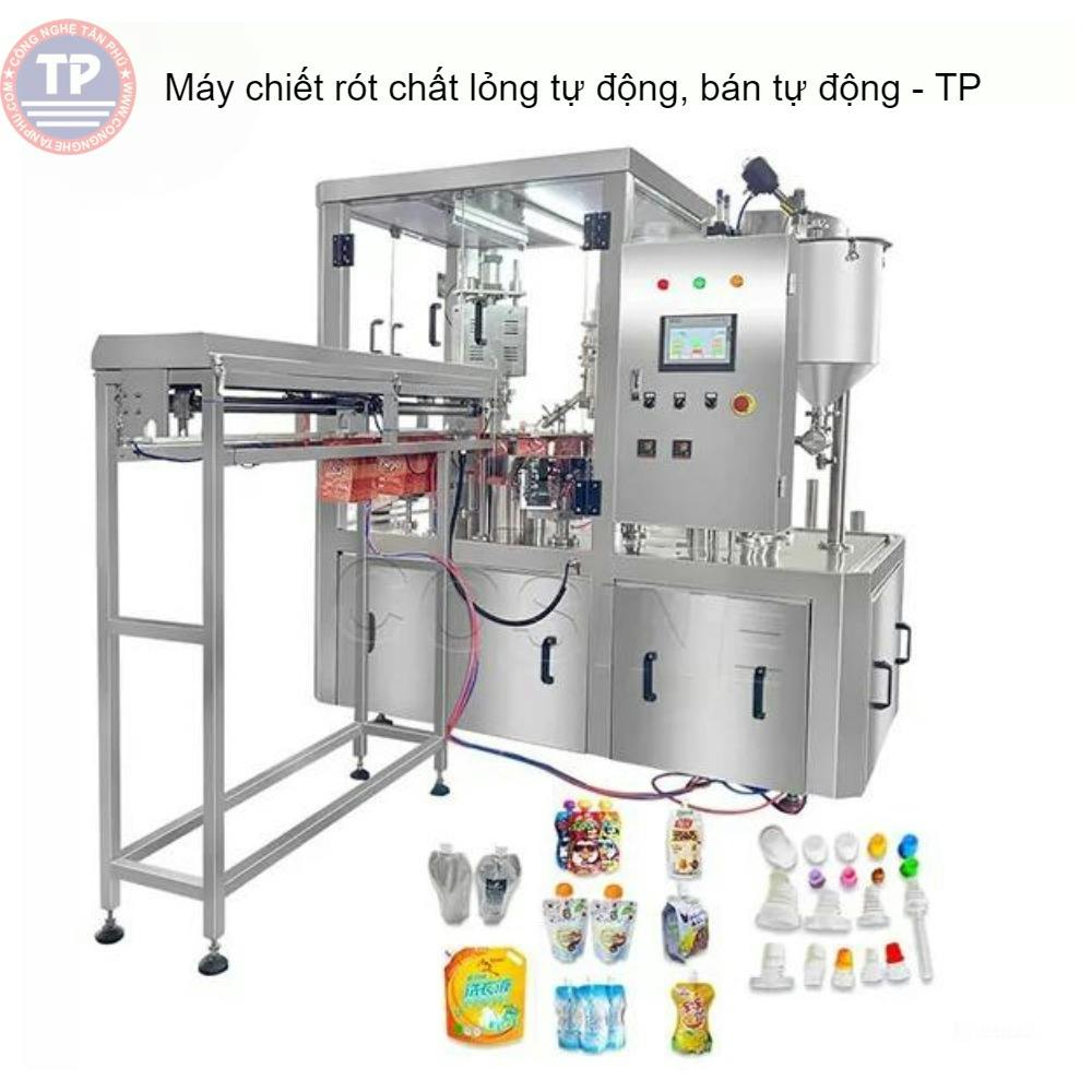 Máy chiết rót chất lỏng - Tự động, bán tự động