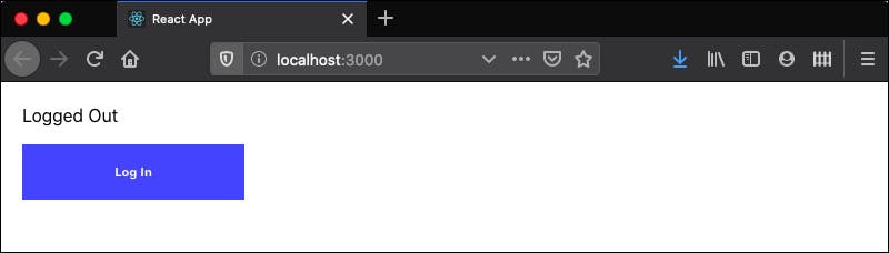 Figure 11.3: Component logged out
