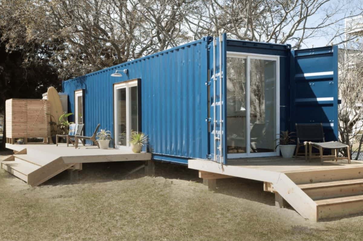 Nhà container 40 feet nhỏ gọn nhưng vẫn đầy đủ tiện nghi, hiện đại