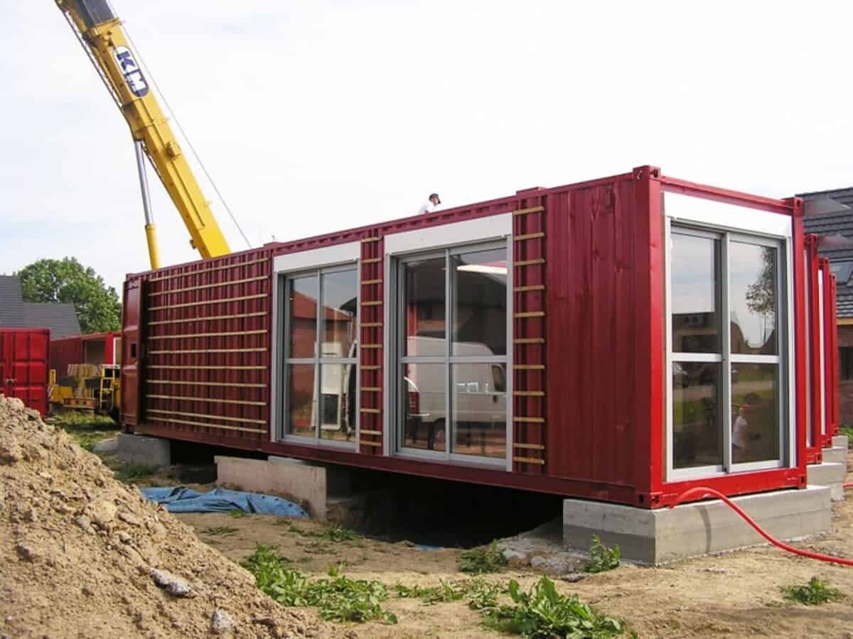 Quy trình thi công nhà container 40 feet bền chắc, kiên cố