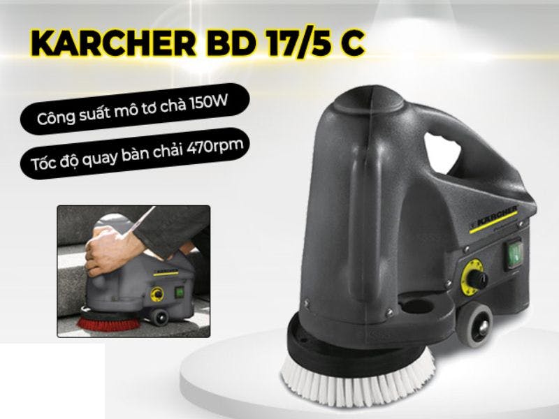 Máy lau sàn cầm tay mini Karcher BD 175 C.jpg