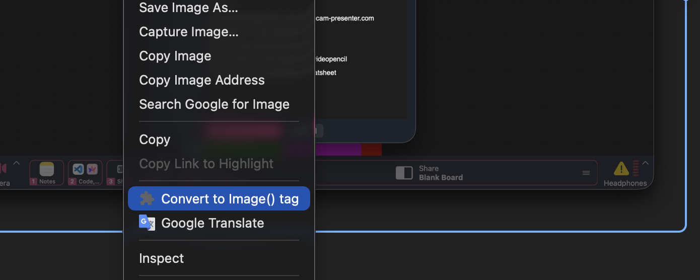image-tag-extension