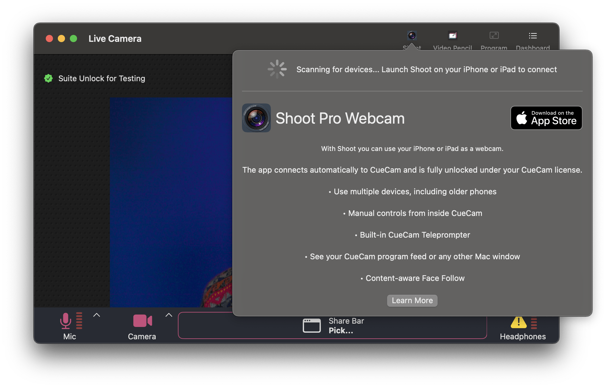 shoot-scanning