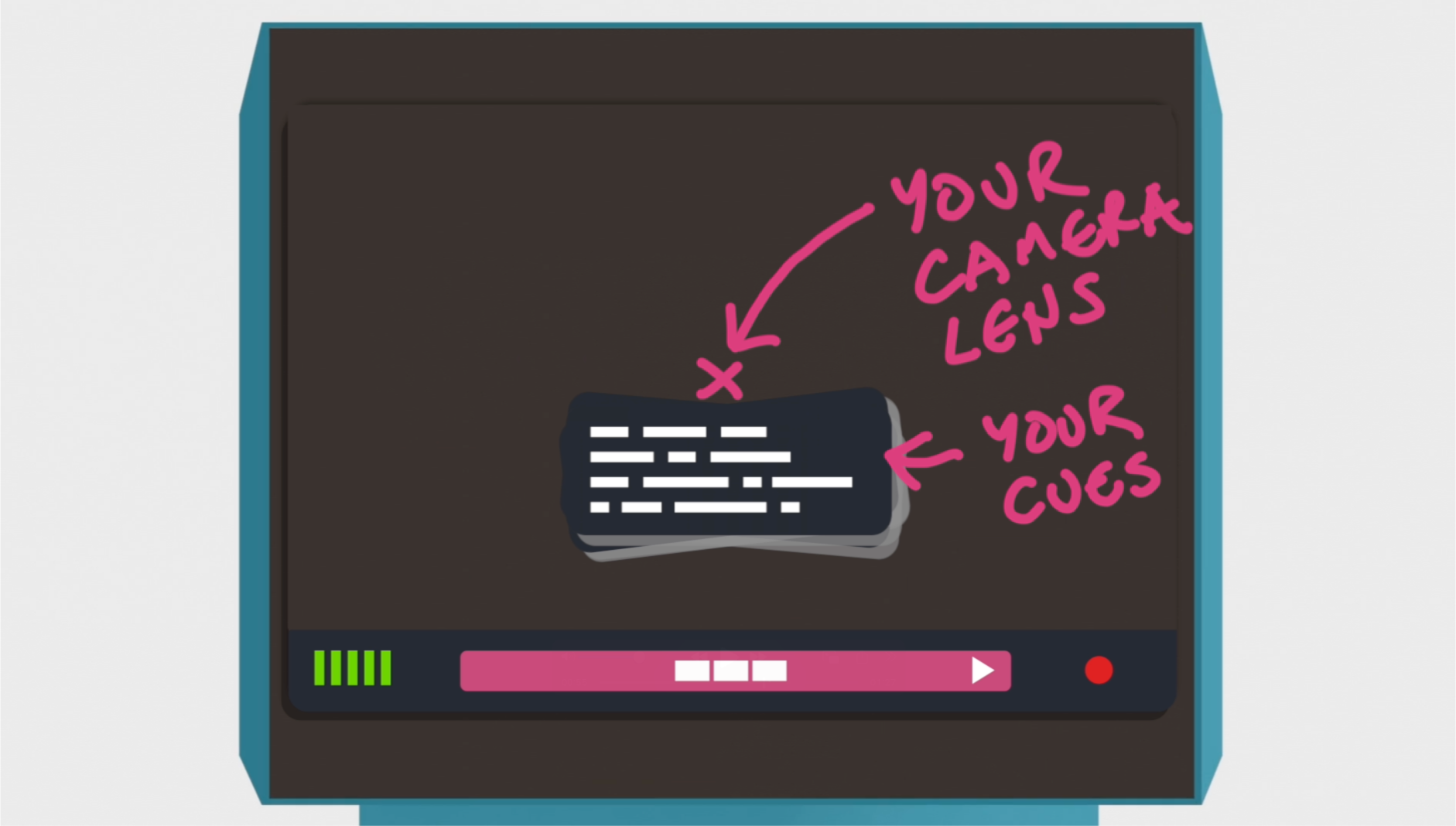 teleprompter