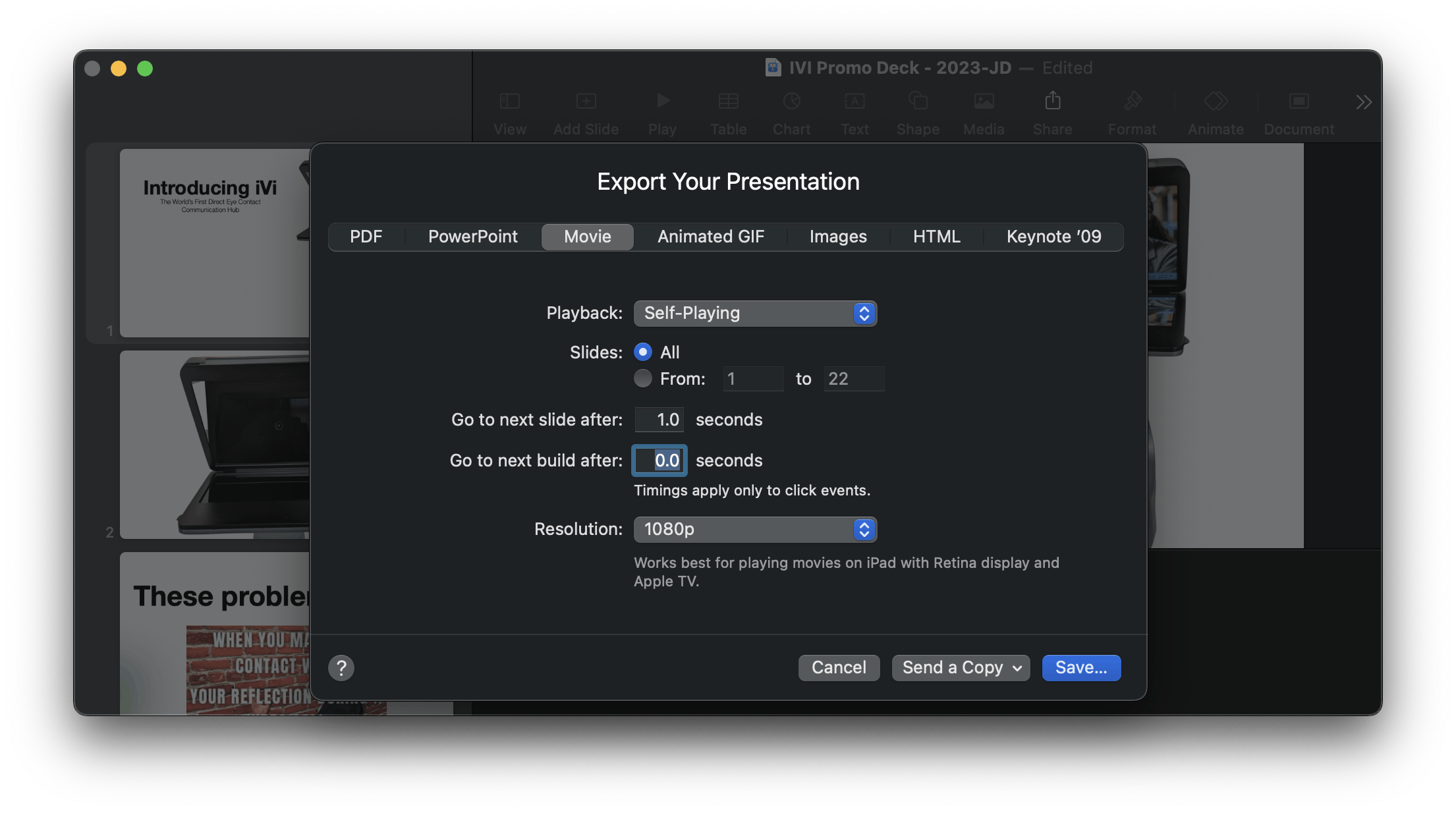 export-movie-settings