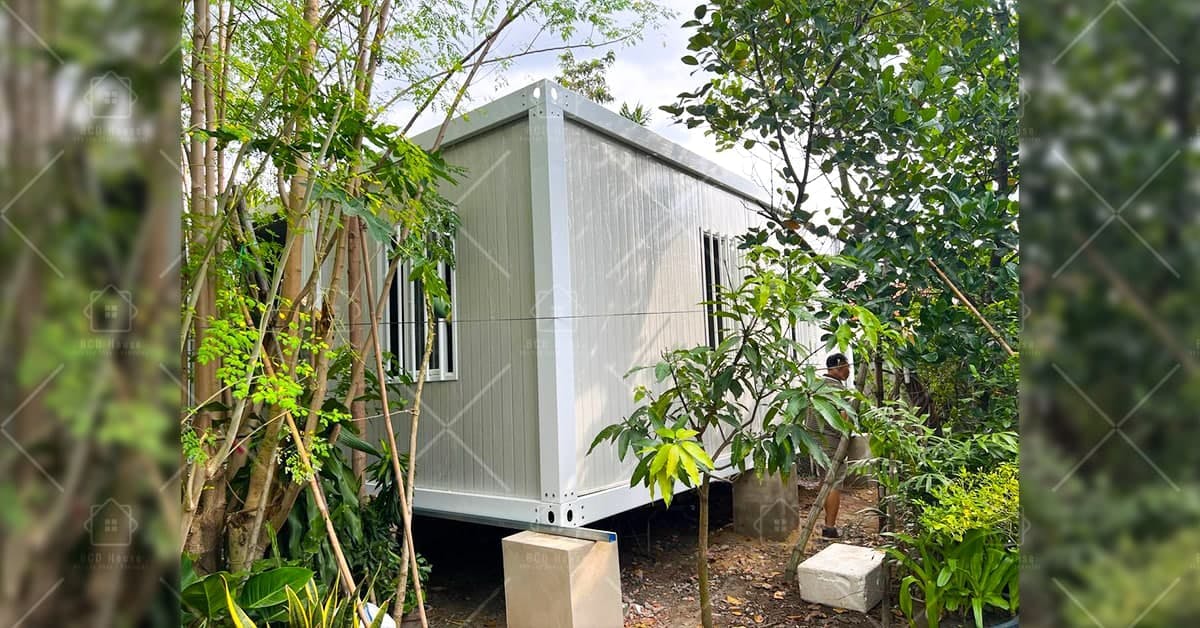 Một góc nhỏ cực đẹp của nhà lắp ghép