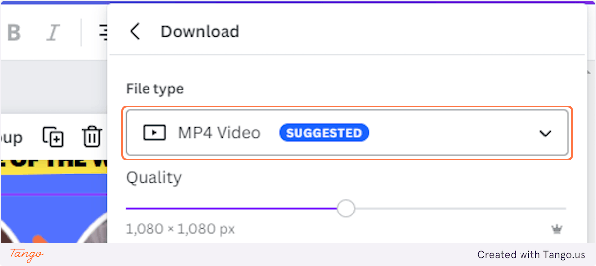 Change File type…