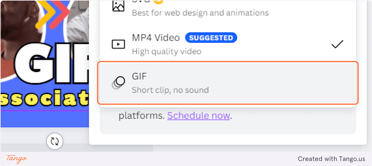 Select GIF file type…