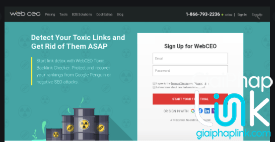 Trình kiểm tra backlink độc hại