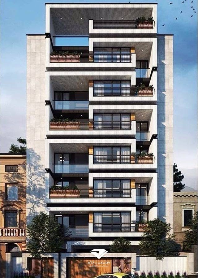 nha van phong 7 tang dep