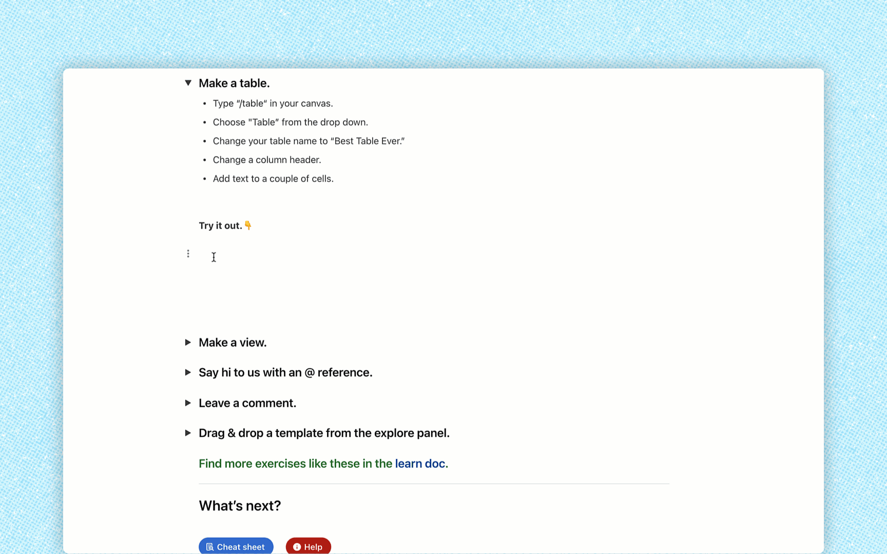 Make a table.gif