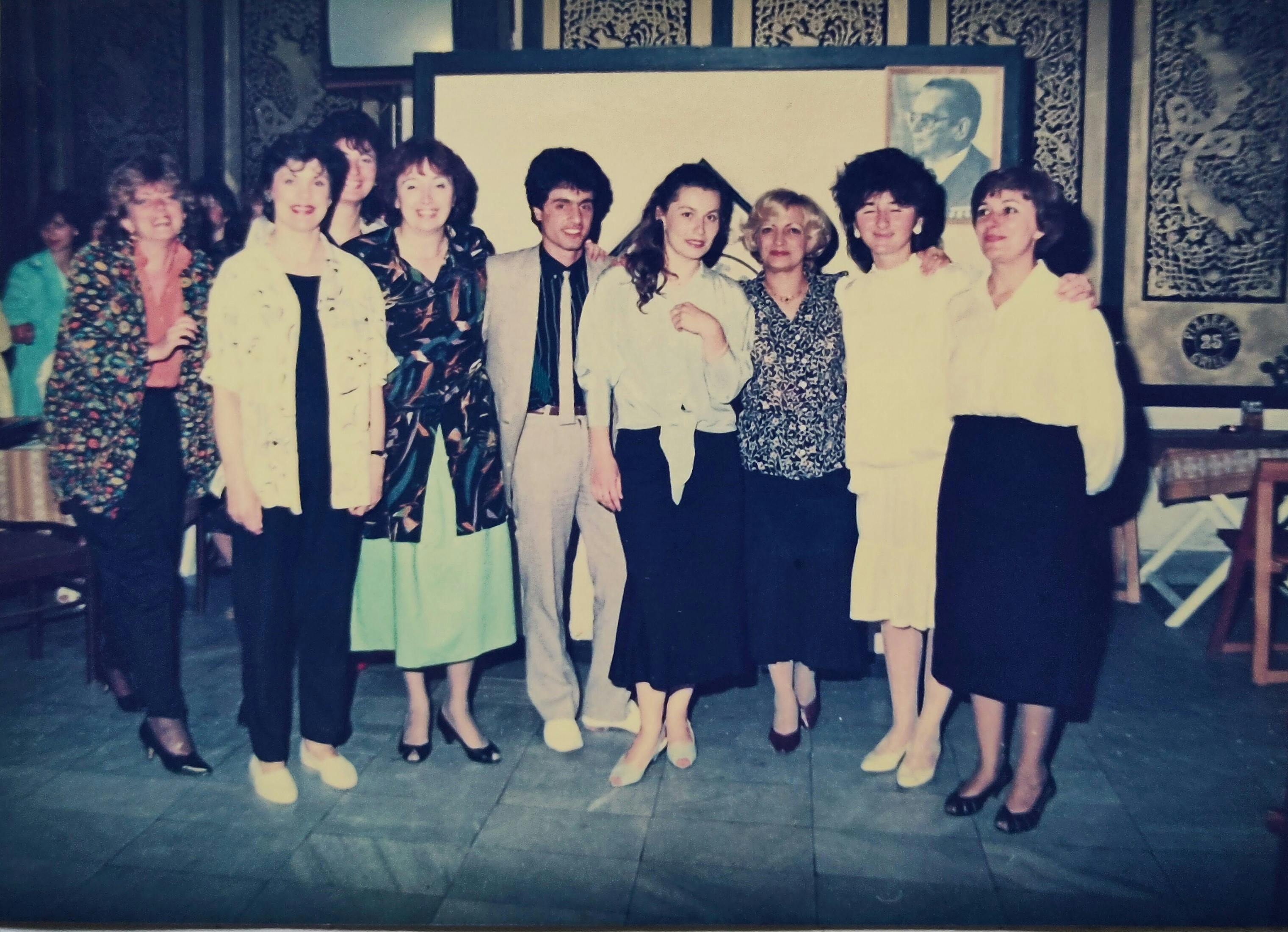 Patricia with colleagues at graduation event.jpg