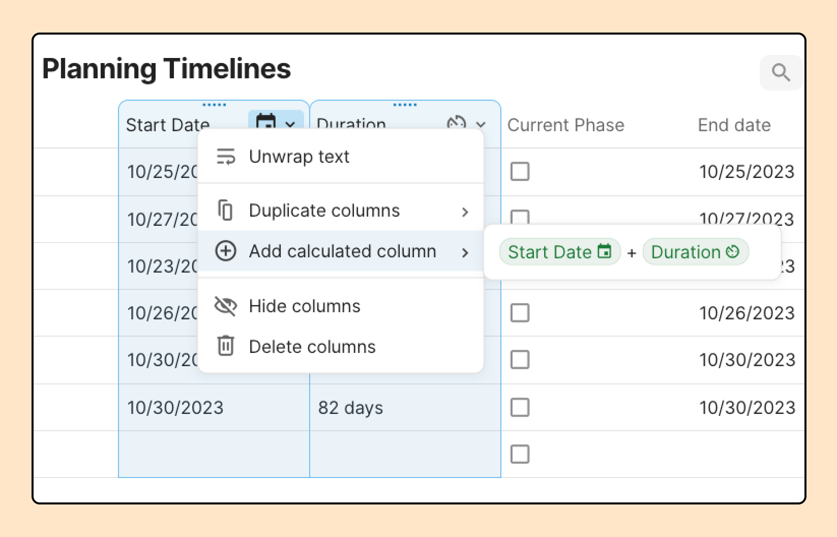 Add End date column.png