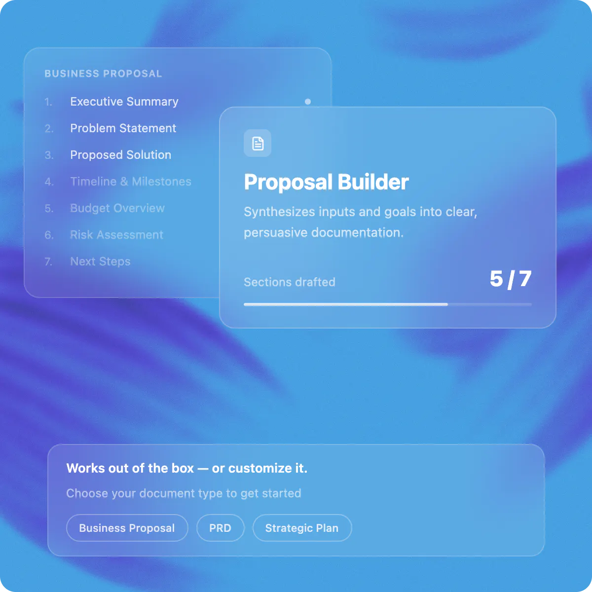 Proposal Builder