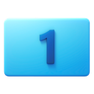 one